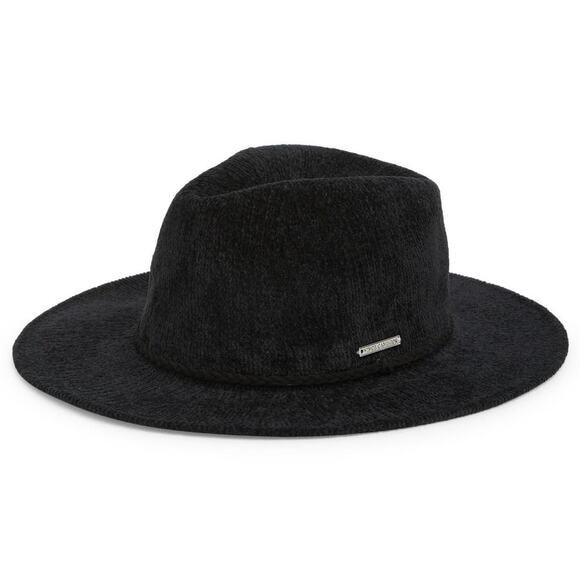 NWT VINCE CAMUTO Chenille Panama Hat (O/S Black)